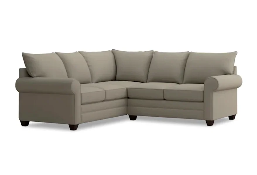 Alexander 2-Piece Sectional by Bassett at VanDrie Home Furnishings
