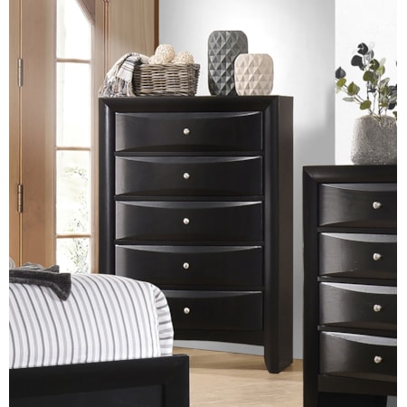 Briana 5-drawer Bedroom Chest