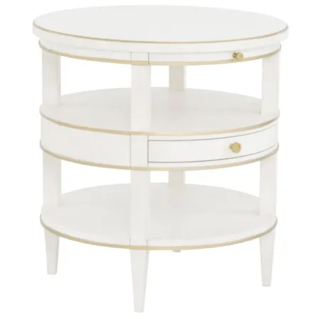 Round End Table