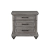 Legends Furniture Linsey Collection Rustic Nightstand