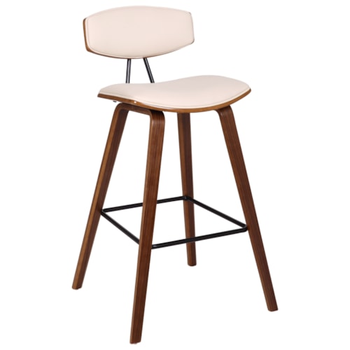 Contemporary 30" Upholstered Barstool