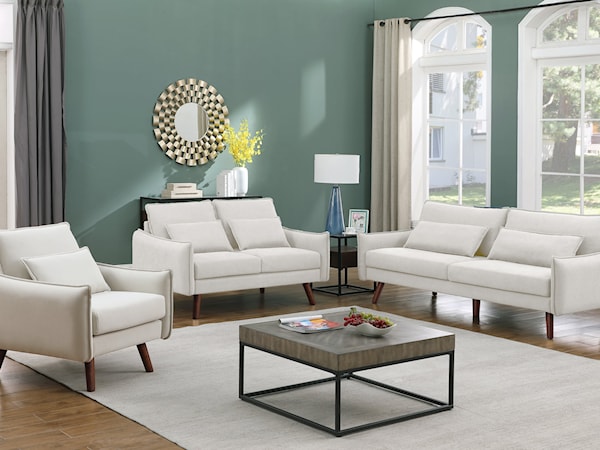 Mid-Century Modern Living Room Set