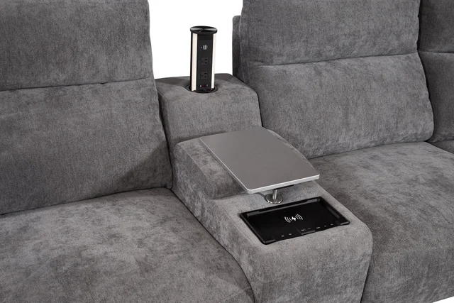 6-Piece Dual Power Sectional