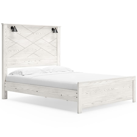 Queen Panel Bed