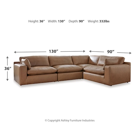 4-Piece Sectional