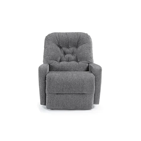 Power Swivel Glider Recliner with Button Tufting