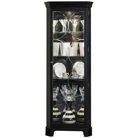 Living Room Corner Curio Cabniet