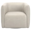 Bernhardt Bernhardt Living Aline Leather Swivel Chair