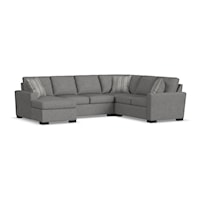 Contemporary U-Shaped Sectional with LAF Chaise