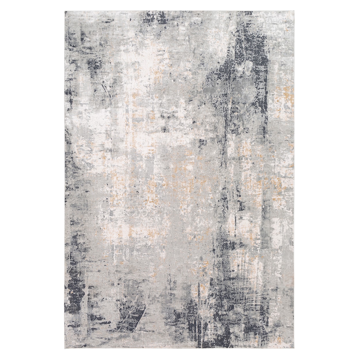 Uttermost Paoli Paoli Gray Abstract 5 X 7.5 Rug