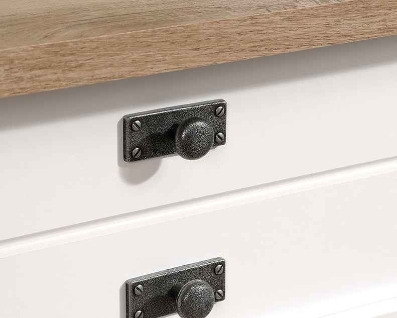 Sauder Cottage Road Nightstand with Lower Storage Shelf