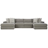 Ashley Furniture Signature Design Avaliyah 4-Piece Double Chaise Sectional