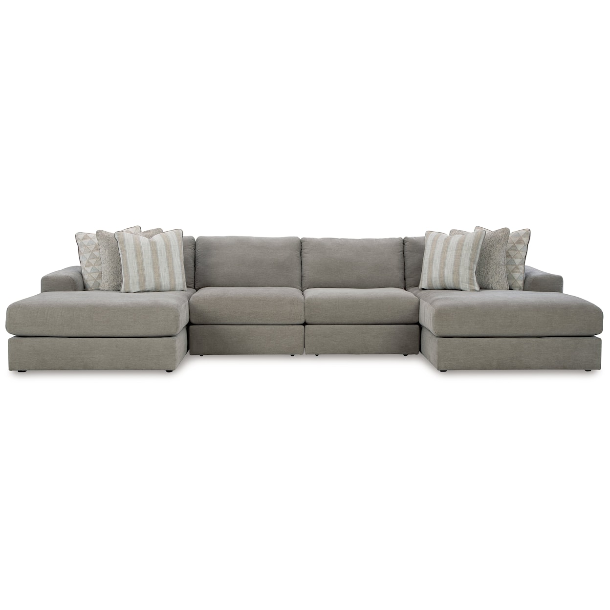 Signature Design by Ashley Furniture Avaliyah 4-Piece Double Chaise Sectional