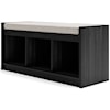 Signature Design by Ashley Yarlow Small Storage Bench