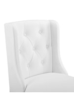 Modway Baronet Baronet Button Tufted Fabric Dining Chair