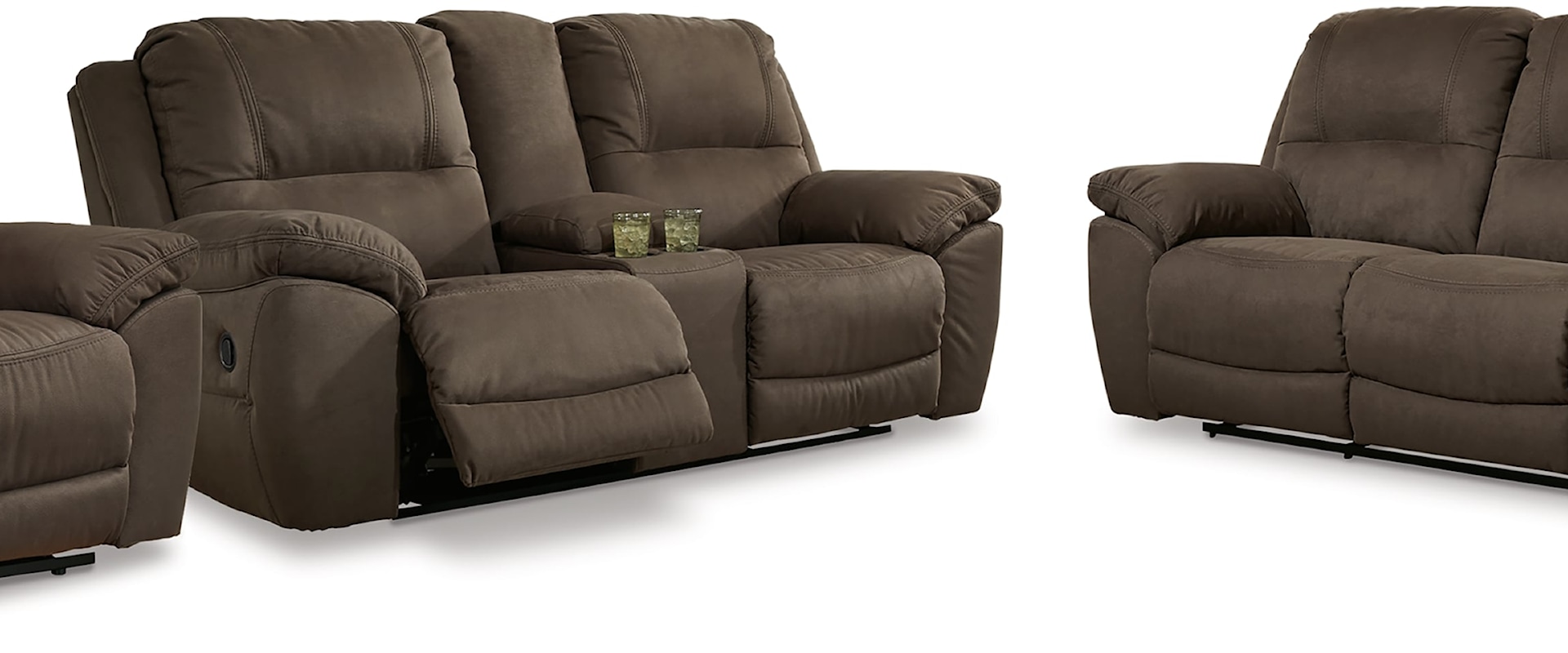 Reclining Sofa, Loveseat And Recliner