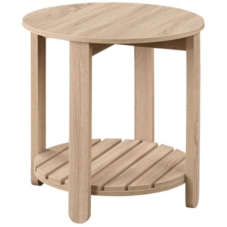 Fowler 1-shelf Side End Table