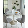Ashley Furniture Signature Design Barchoni Glass Top Dining Table