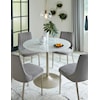 Signature Design Barchoni Glass Top Dining Table