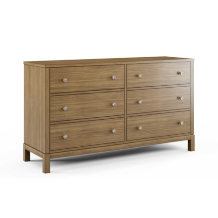 6-Drawer Double Dresser