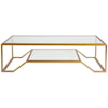 Artistica Artistica Metal Byron Rectangular Cocktail Table