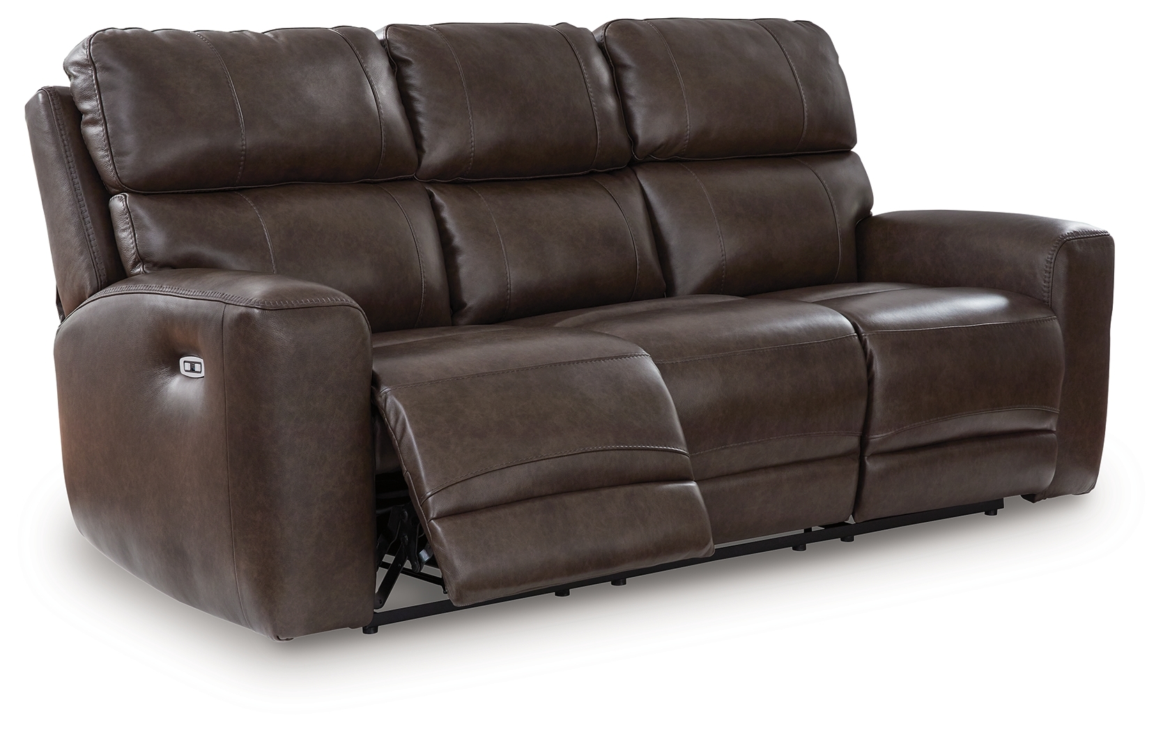 Pwr Rec Sofa With Adj Headrest