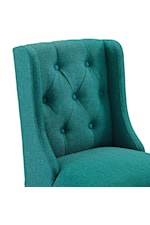 Modway Baronet Baronet Button Tufted Fabric Dining Chair