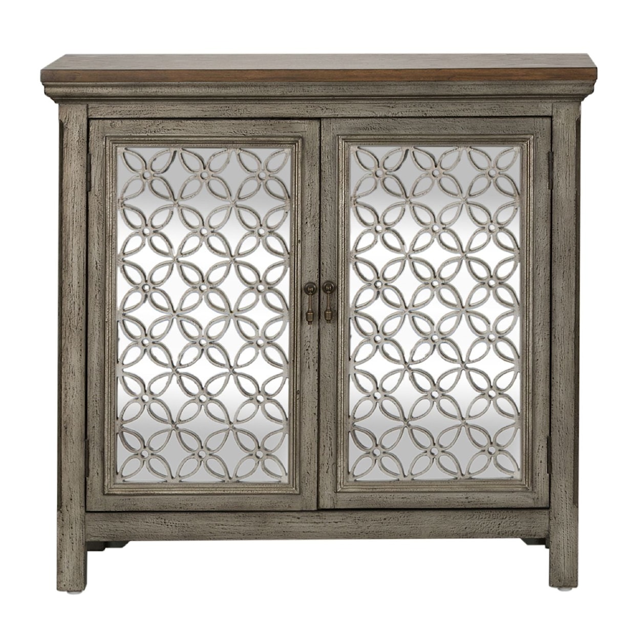 Liberty Furniture Eclectic Living Accents 2-Door Accent Cabinet