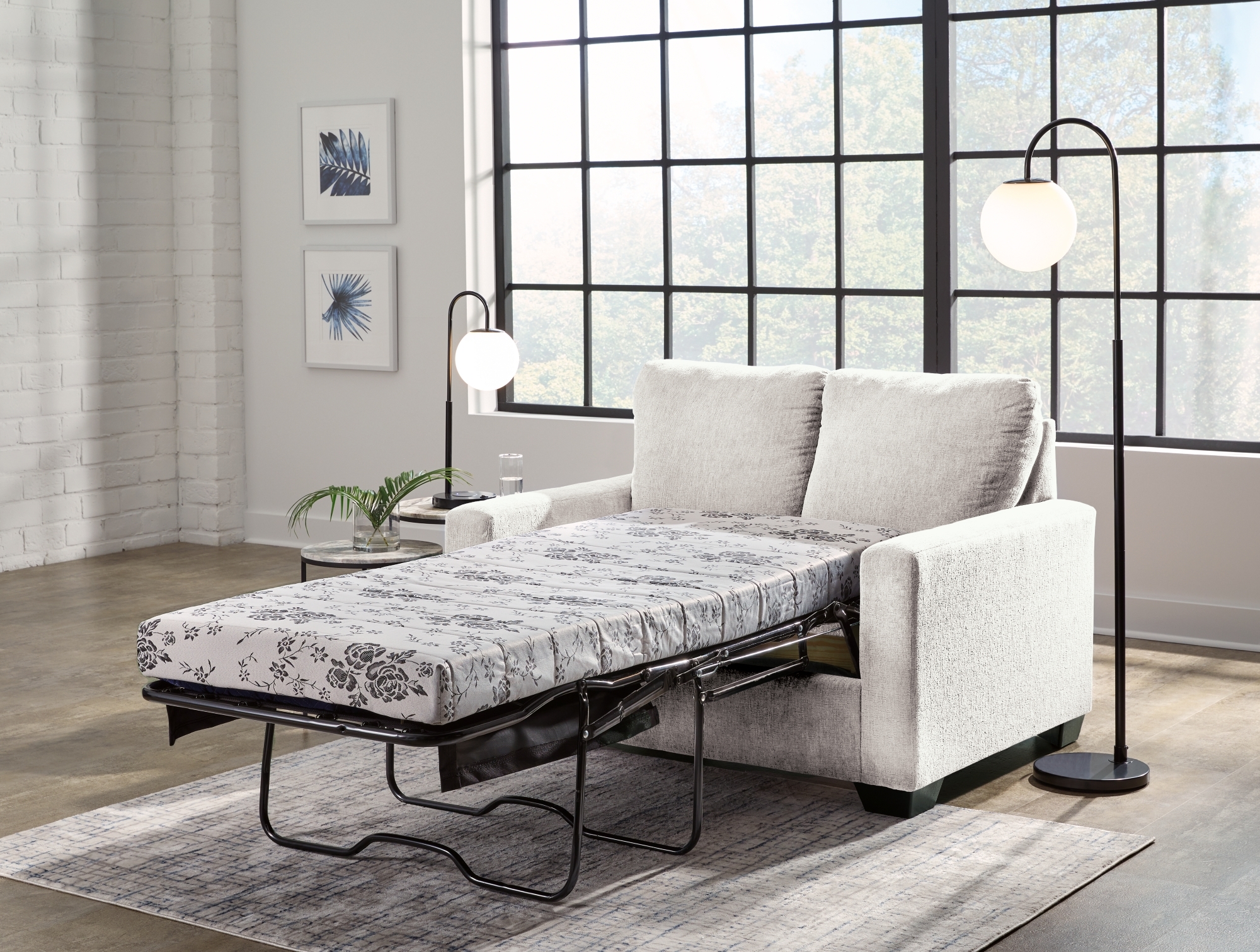 Signature Design by Ashley Rannis Twin Sofa Sleeper And Recliner