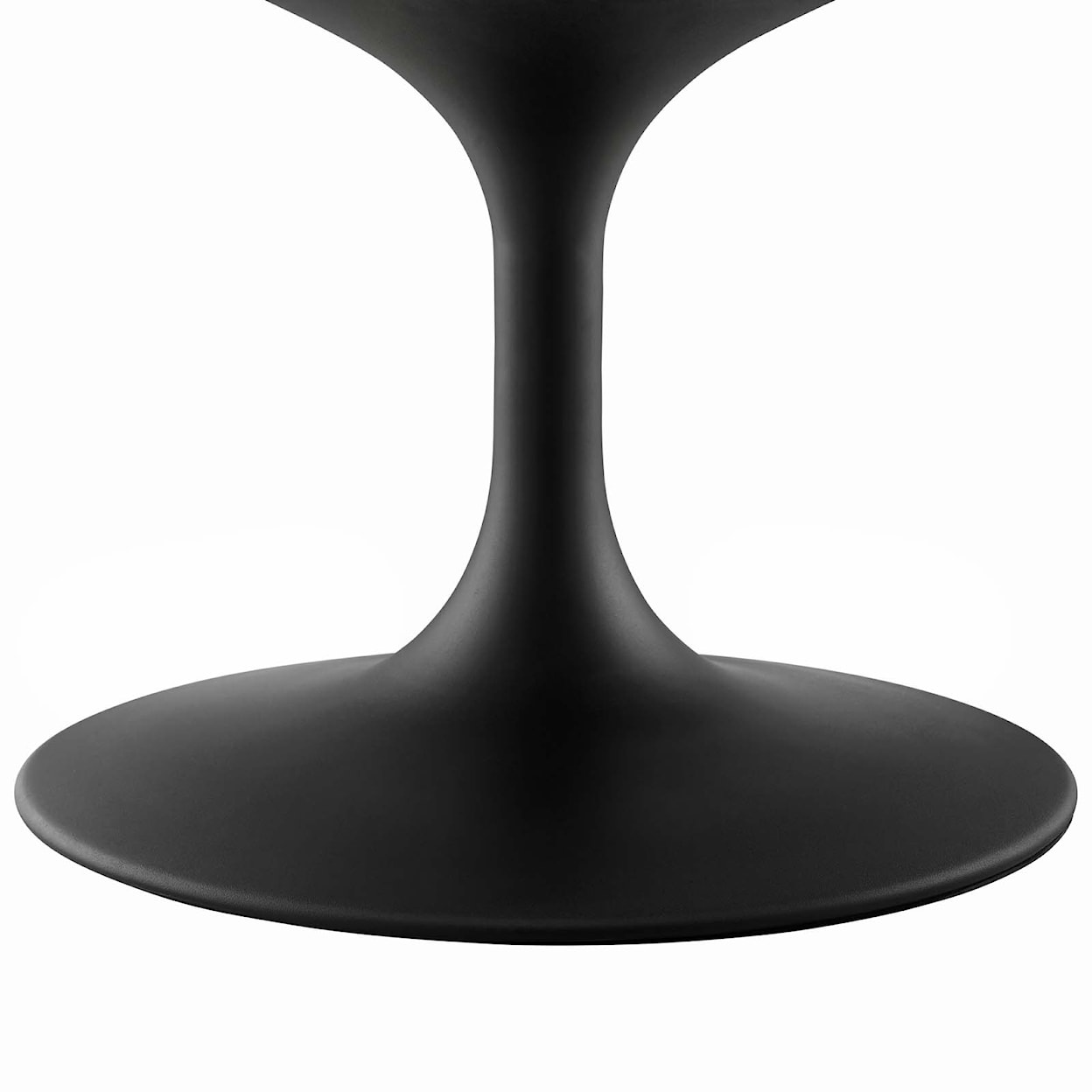 Modway Lippa 48" Oval-Shaped Walnut Coffee Table