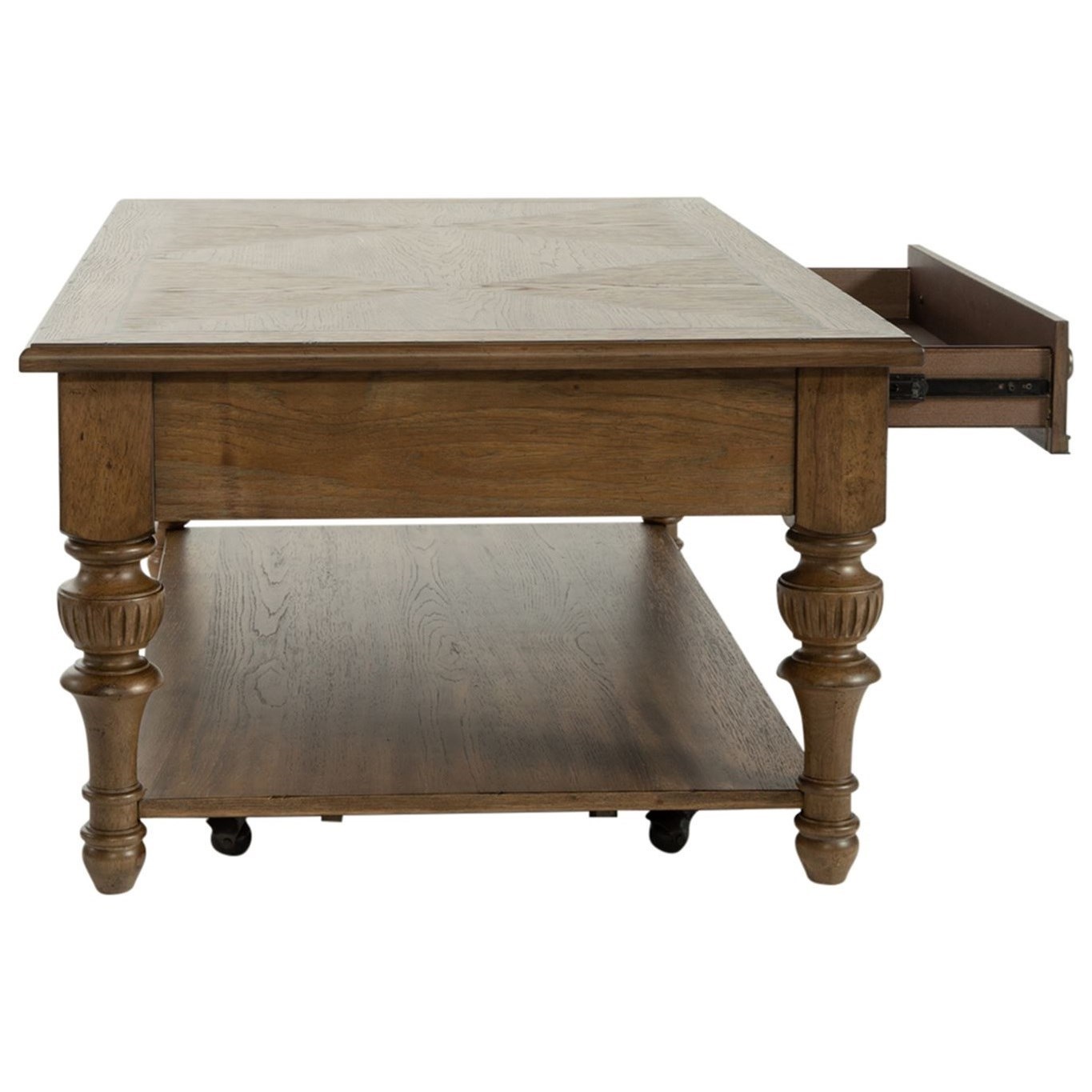 Liberty Furniture Haven Hall Rectangular Cocktail Table