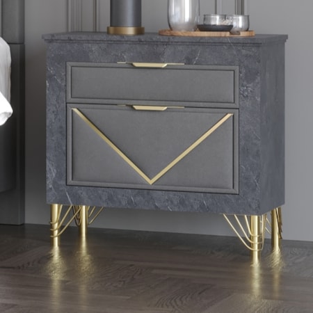 2-Drawer Nightstand