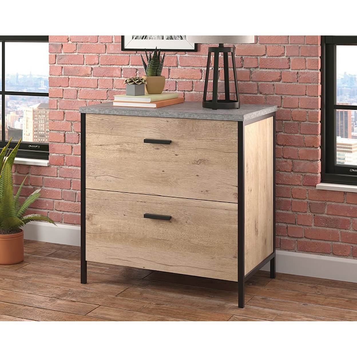 Sauder Market Commons Lateral File Cabinet