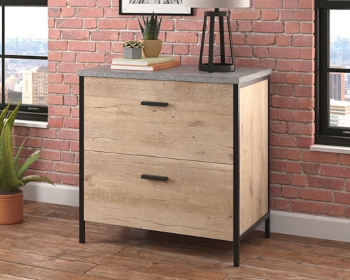 Industrial Two-Drawer Lateral File Cabinet