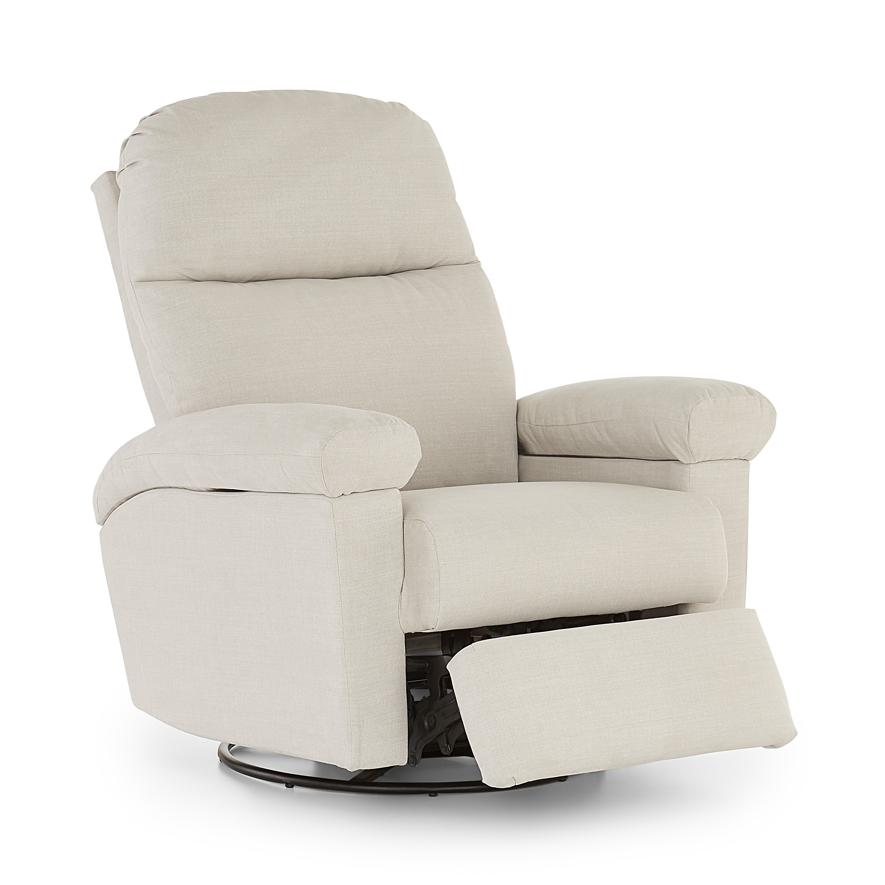 Power Swivel Recliner w/ Adjustable Arms