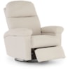 Bravo Furniture Jodie Power Swivel Recliner w/ Adjustable Arms