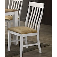 Contemporary Abilene Dining Side Chair White