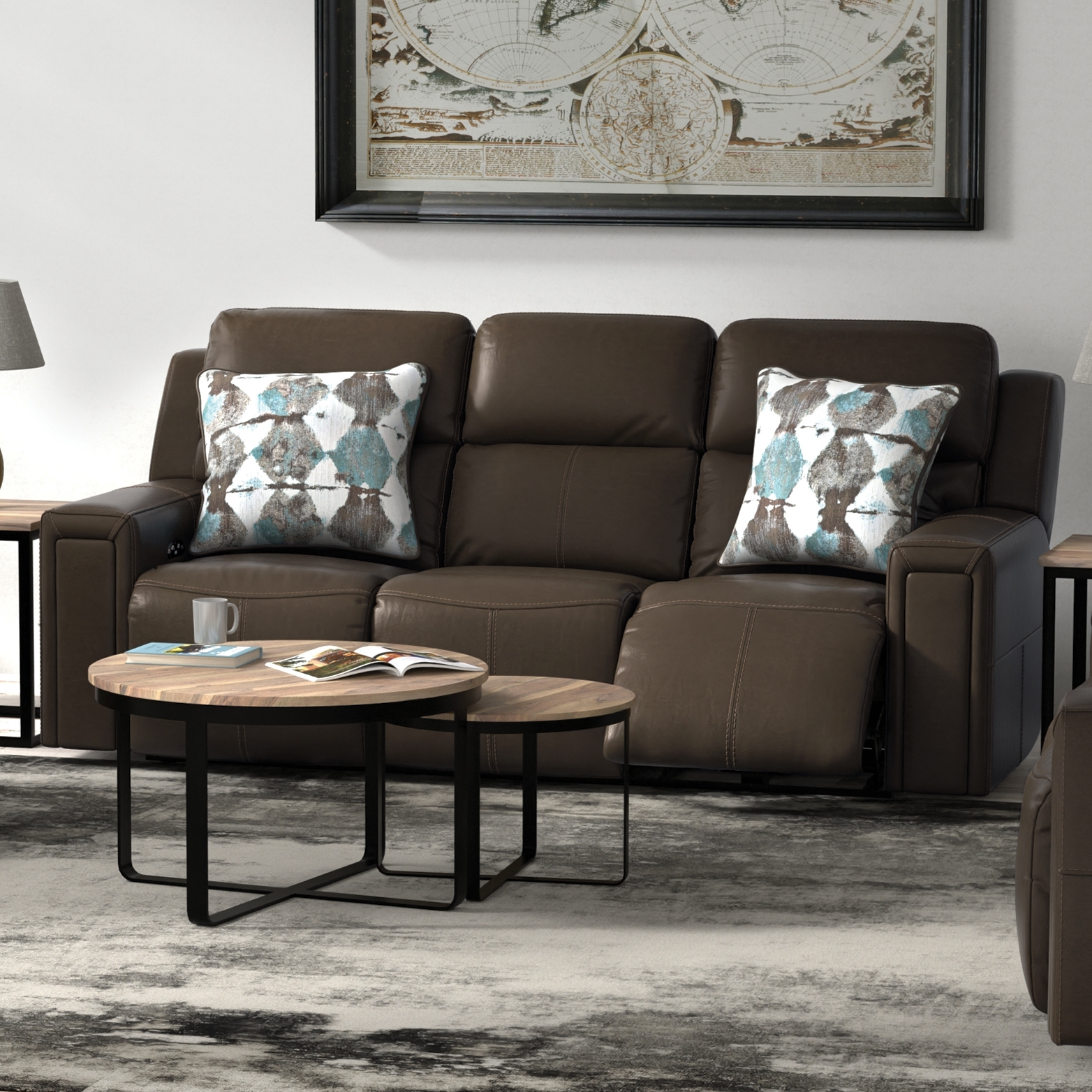 Catnapper Arezzo Zero Gravity Power Reclining Sofa