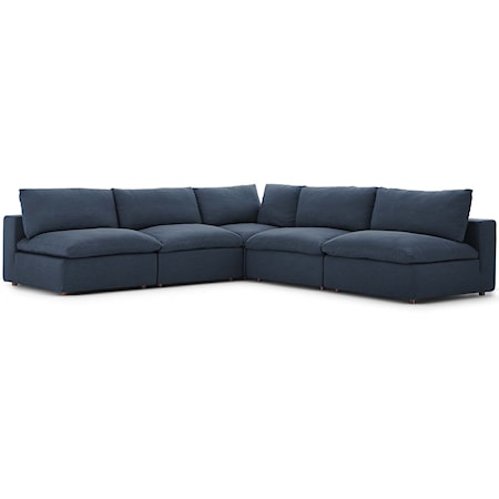 5 Piece Sectional Sofa Set