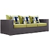 Modway Convene Outdoor 9 Piece Sofa Set