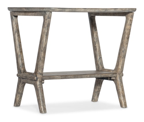 Global End Table with Shelf