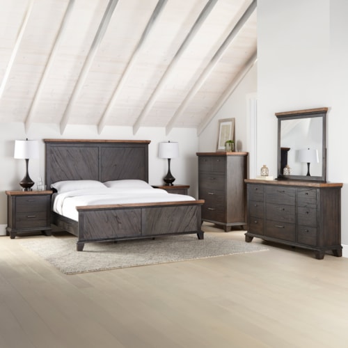 Farmhouse Queen 6-Piece Bedroom Set