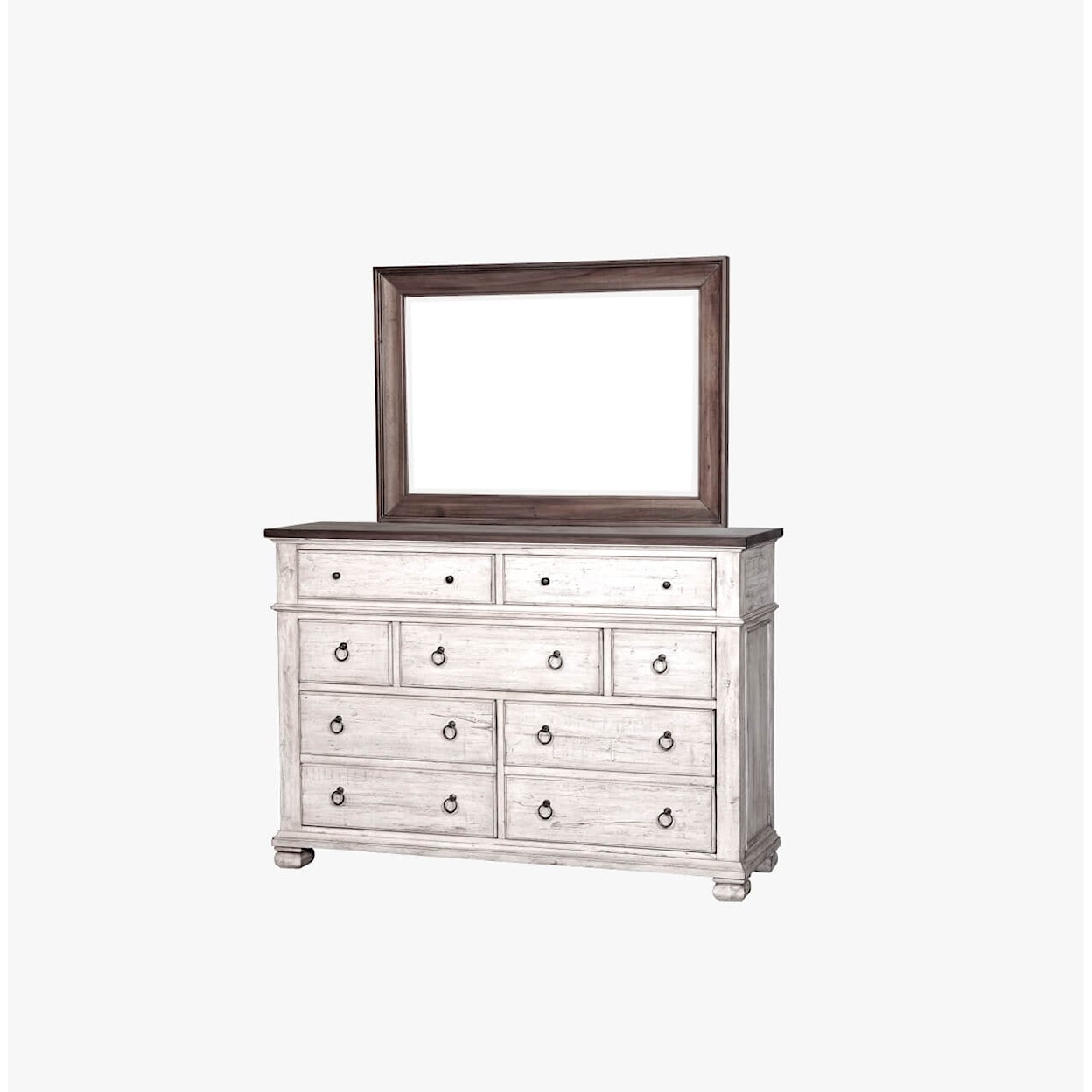 Virginia Furniture Market Solid Wood Normandy 7-Drawer Dresser