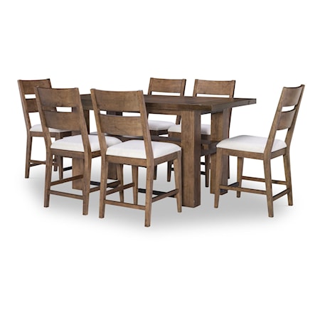 7-Piece Counter-Height Dining Set