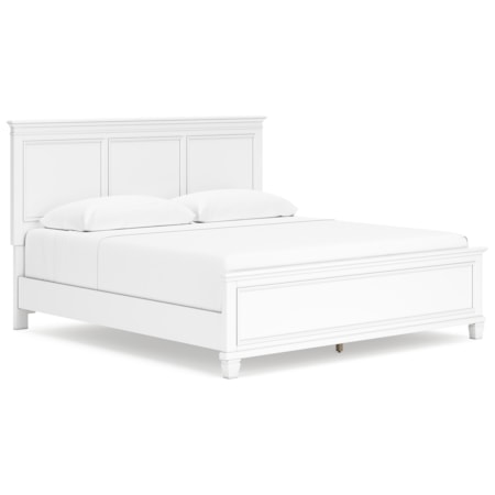 King Panel Bed