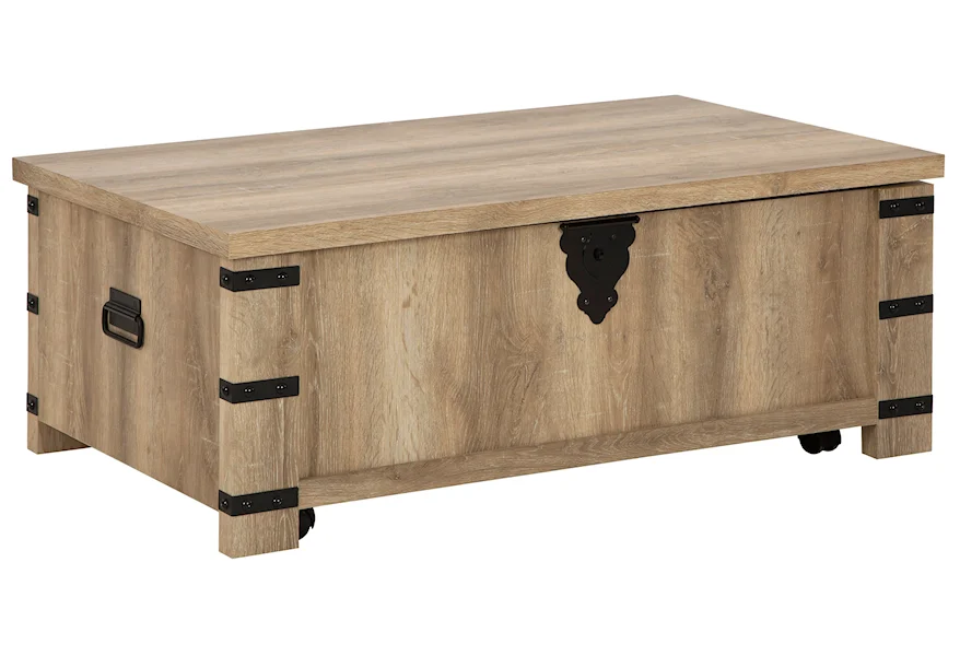 Calaboro Lift-Top Coffee Table by Signature Design by Ashley at Westrich Furniture & Appliances