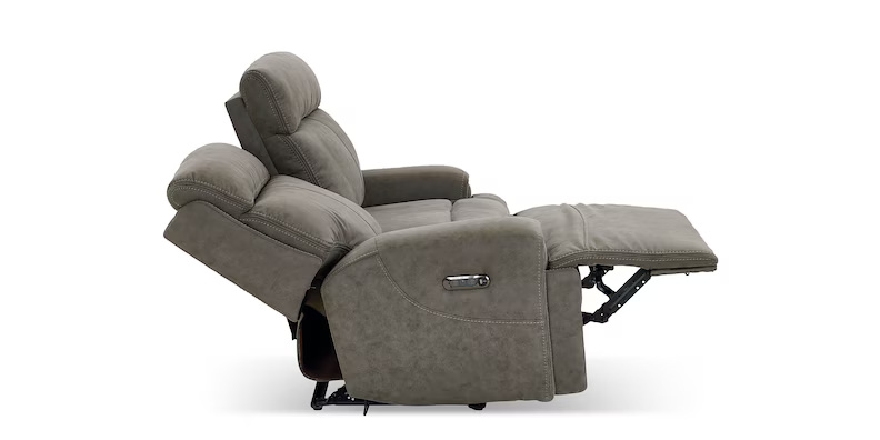 Bassett Club Level - Nathan Nathan Power Reclining Loveseat
