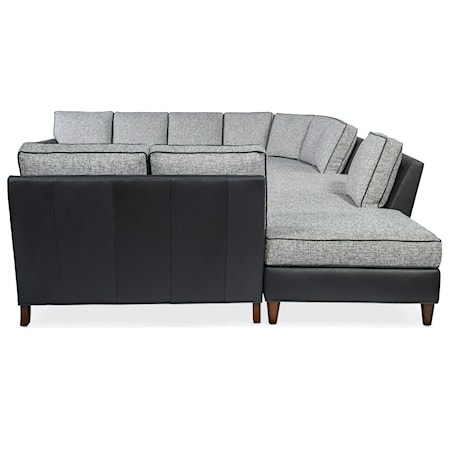 7-Seat Sectional Sofa w/ 2 Ottomans