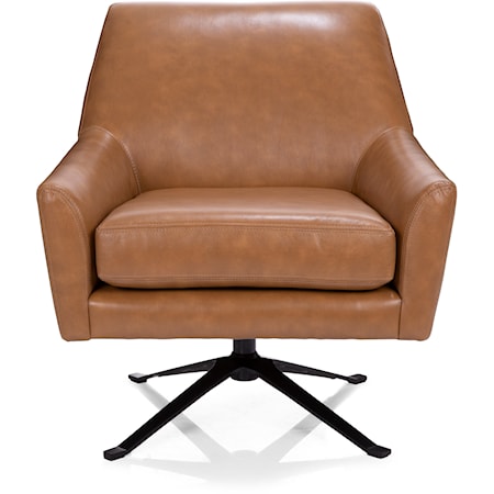 Swivel Base Accent Chair 