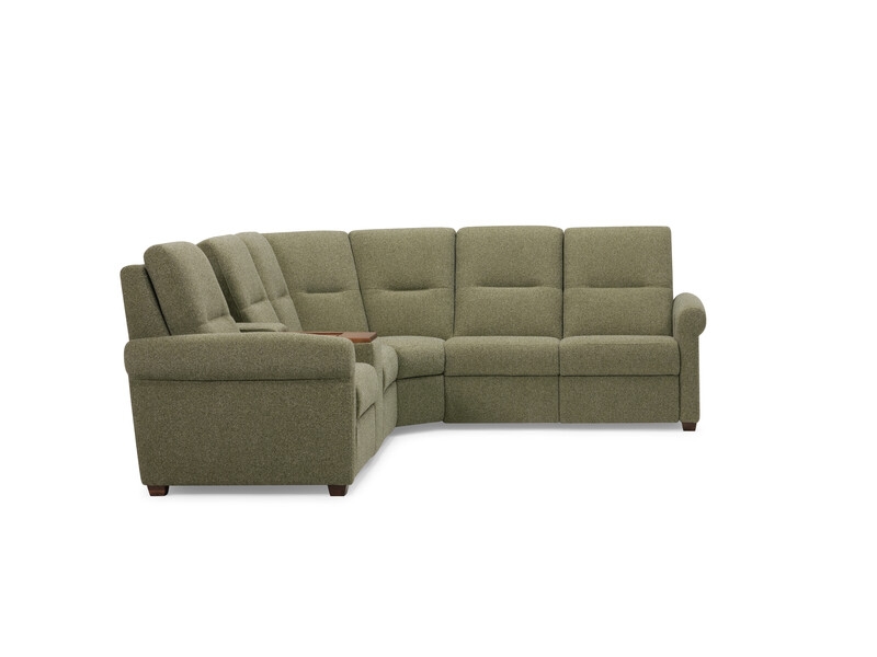 Palliser Essex Essex 4-Seat Corner Curve Sectional